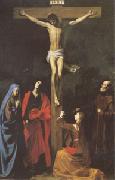 TOURNIER, Nicolas The Crucifixion with St.Vincent de Paul (mk05) china oil painting artist